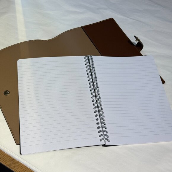 Coach Notebook In Signature Canvas CZ198, Gold/Tan/Brown - Picture 8 of 9